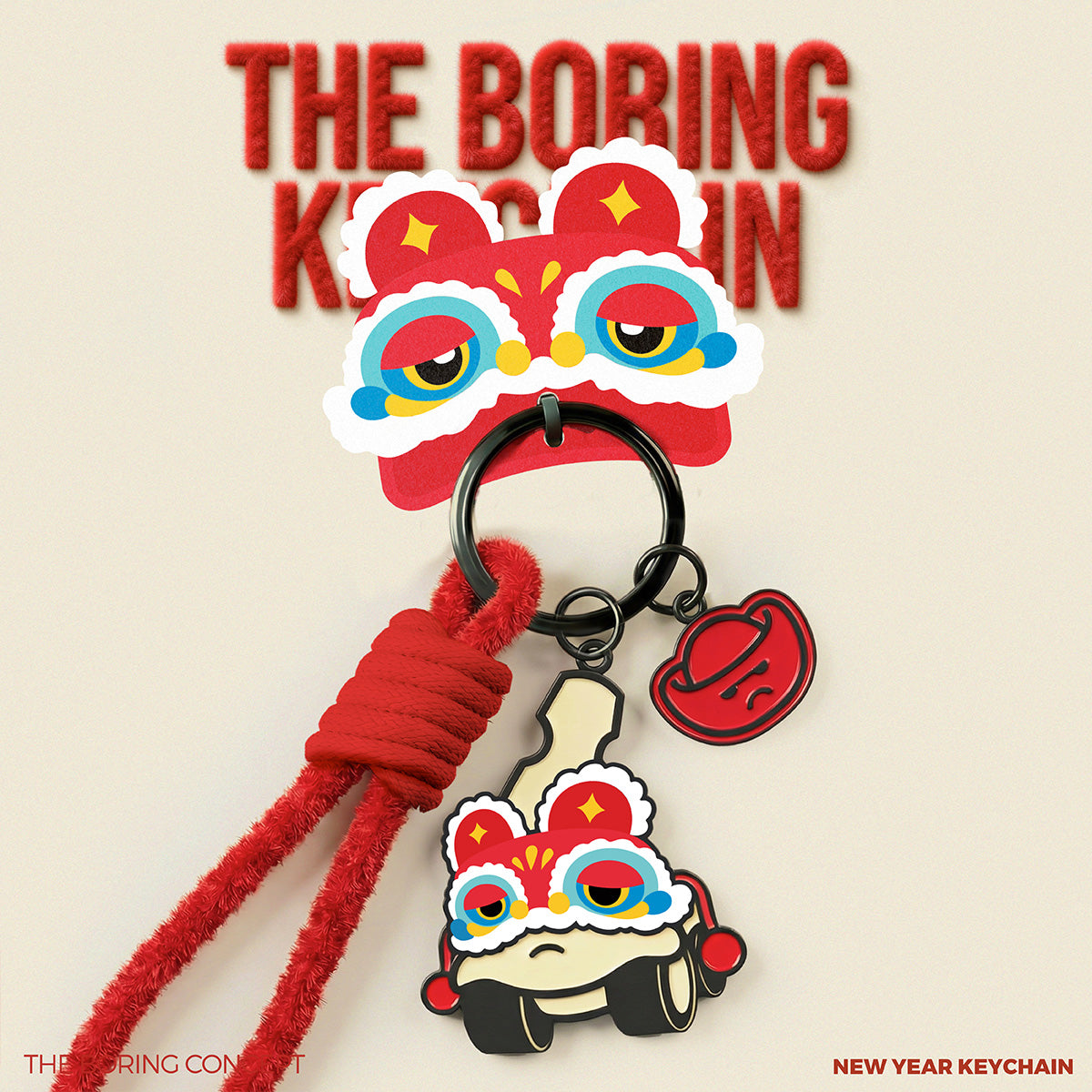 The Boring Concept ‘Keychain with Red Pocket’ - Chinese New Year（CNY2026）