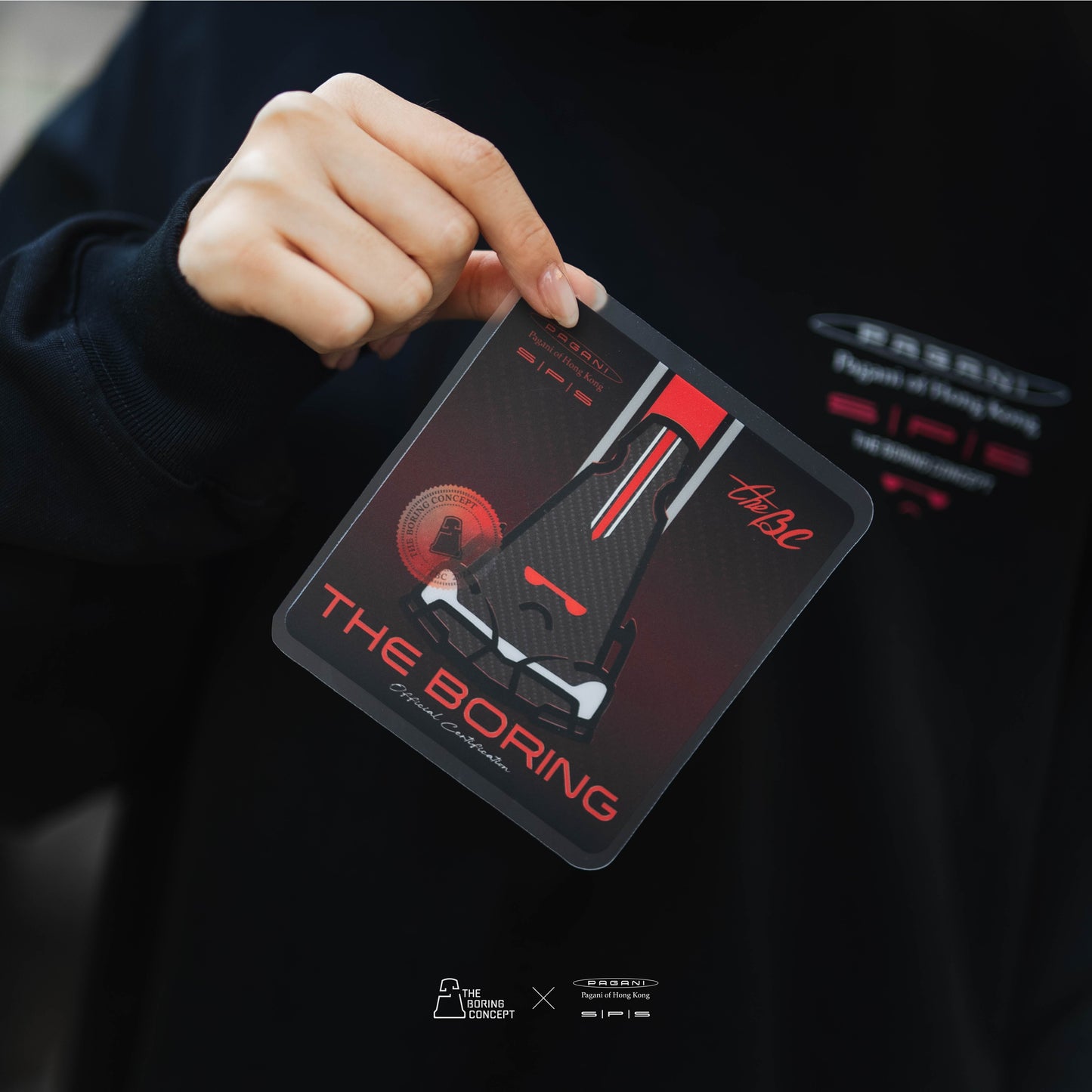 TBC×SPS PAGANI HONGKONG Sticker