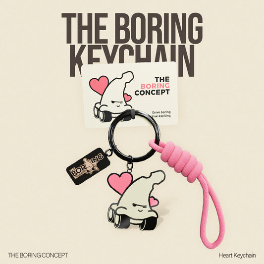 The Boring Concept “The Boring”Image LOVE Key Chain