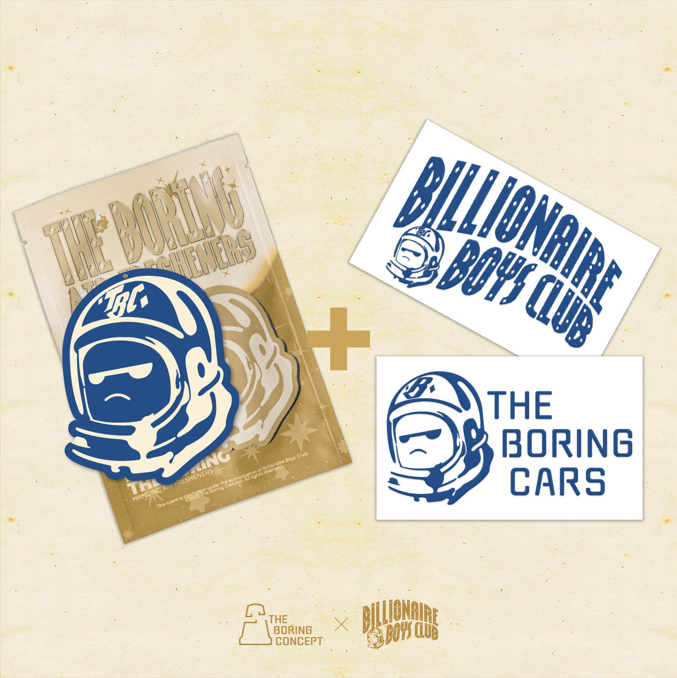 Billionaire Boys Club X TheBoringConcept Hanging Air Freshner