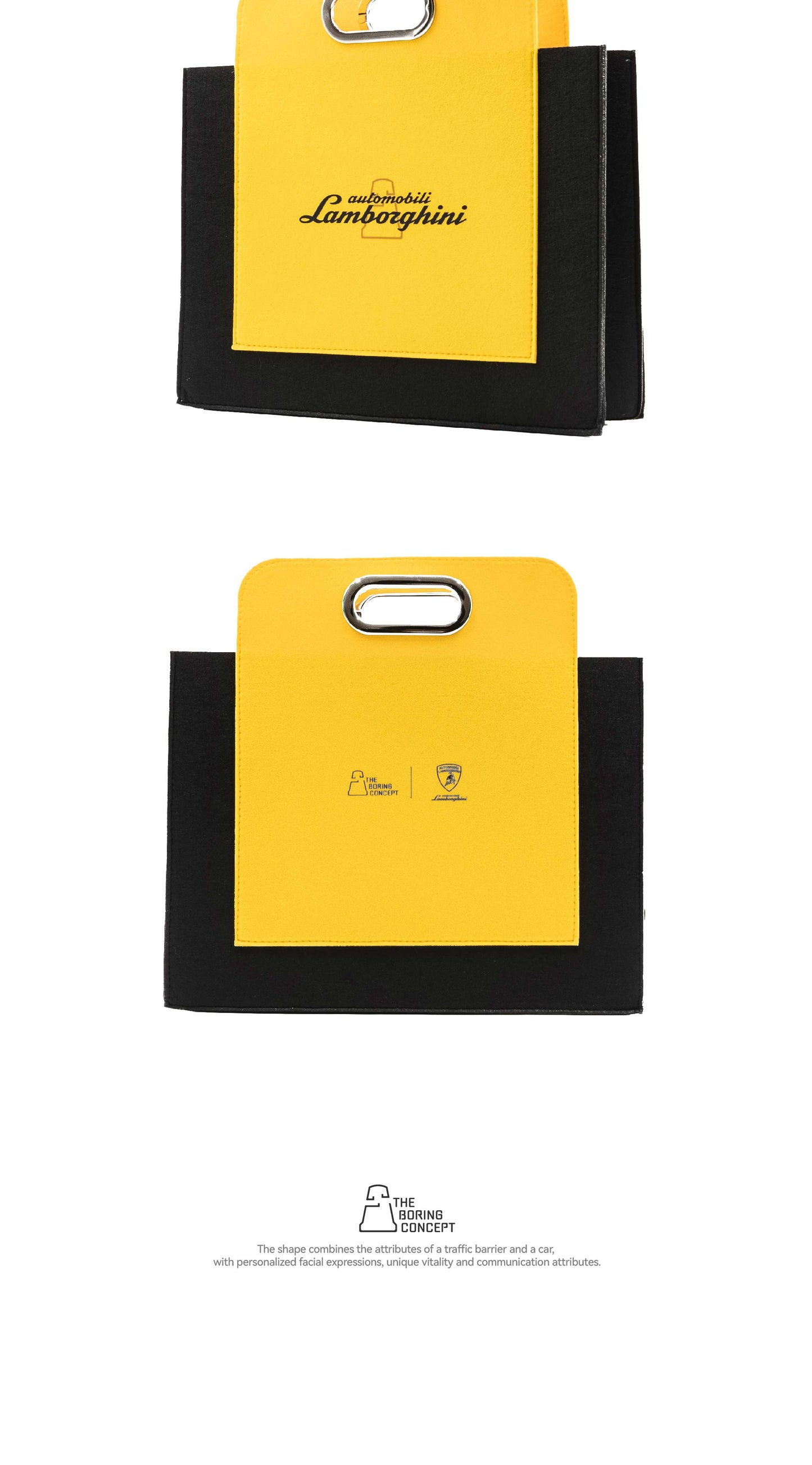 The Boring Concept  TBC|Lamborghini black fake two-piece