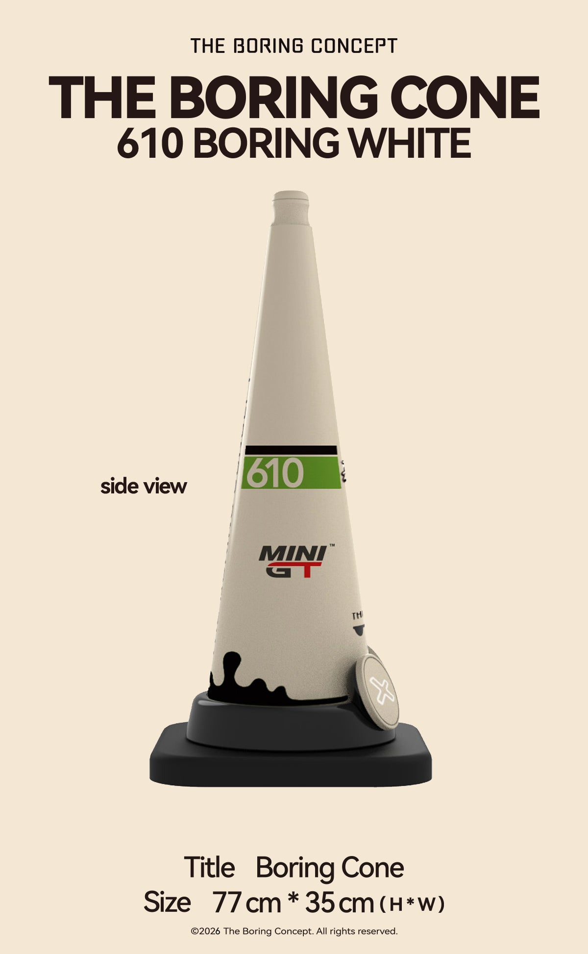 MINIGT x TBC The Boring Cone - TBC RACING #610
