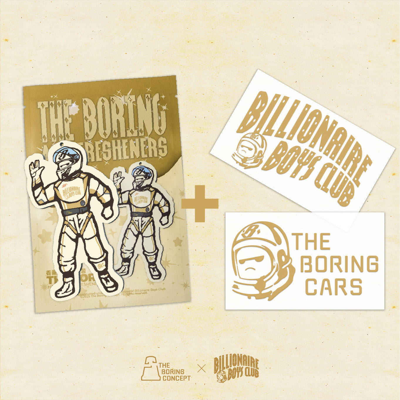 Billionaire Boys Club X TheBoringConcept Hanging Air Freshner