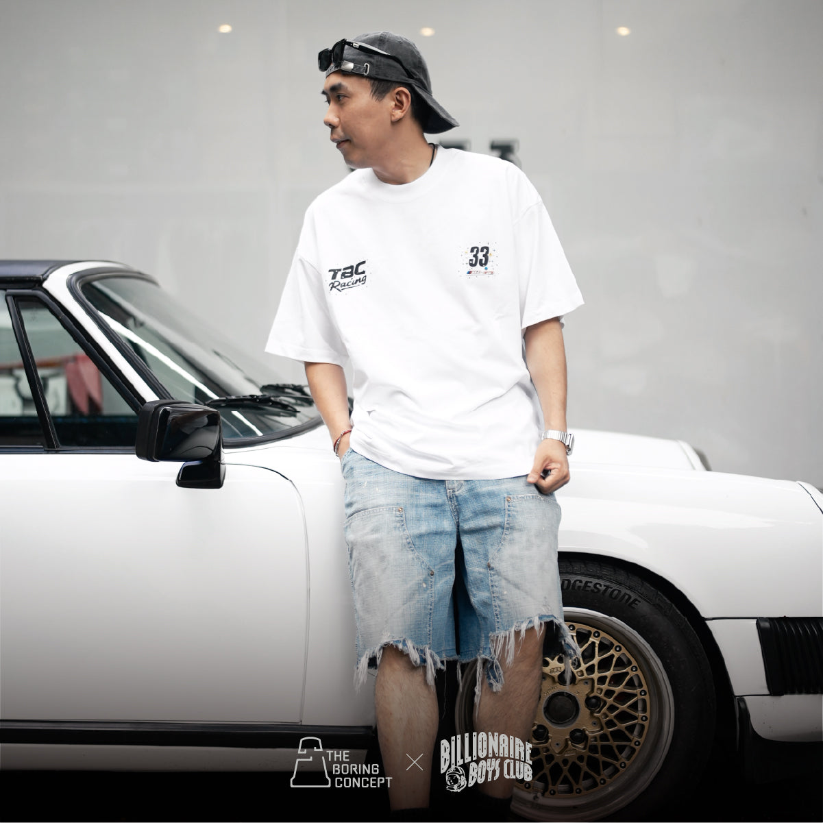 Billionaire Boys Club X TheBoringConcept T-shirt - TBC Racing @ ChinaGT Zhuhai Station limited edition