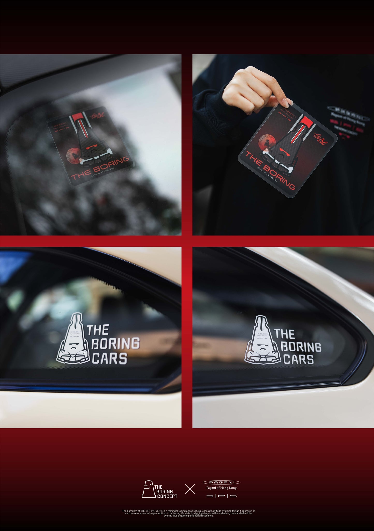 TBC×SPS PAGANI HONGKONG Sticker