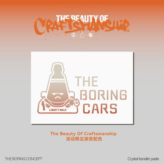 The Boring Concept Libertywalk  LBWK×inozetek×TBC  UV Stickers