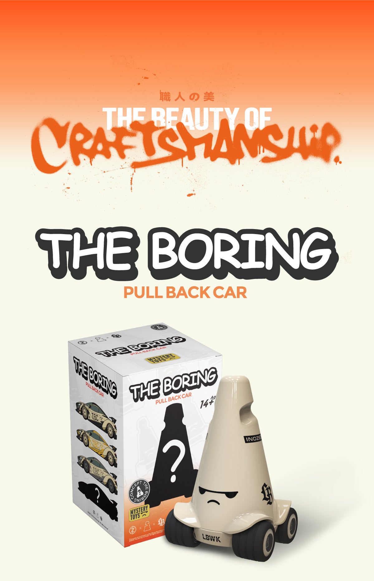 Libertywalk LB×inozetek×TBC  Pull-back Vehicle Blind Box