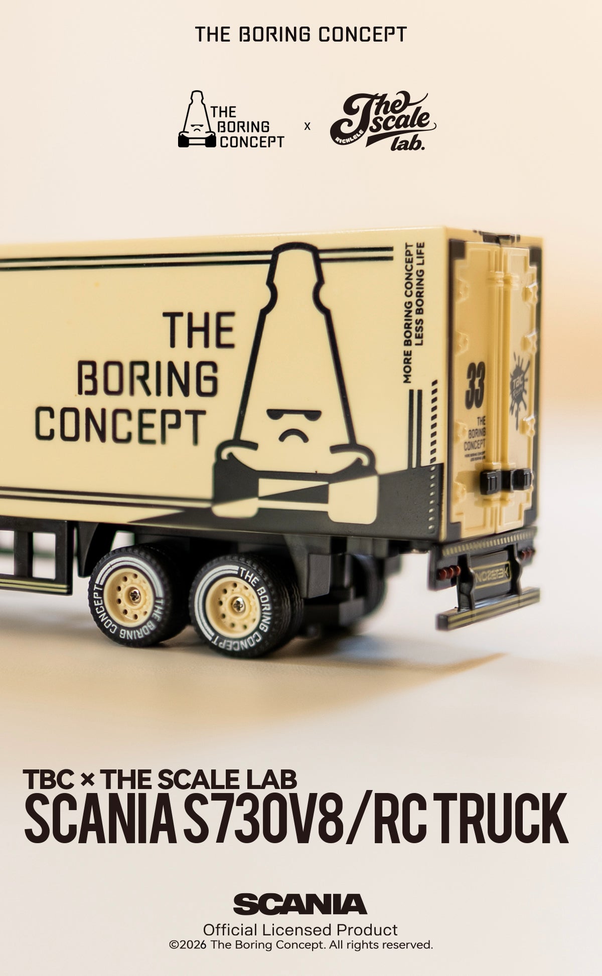 TBC x THE SCALE LAB | SCANIA S730 V8 / RC TRUCK