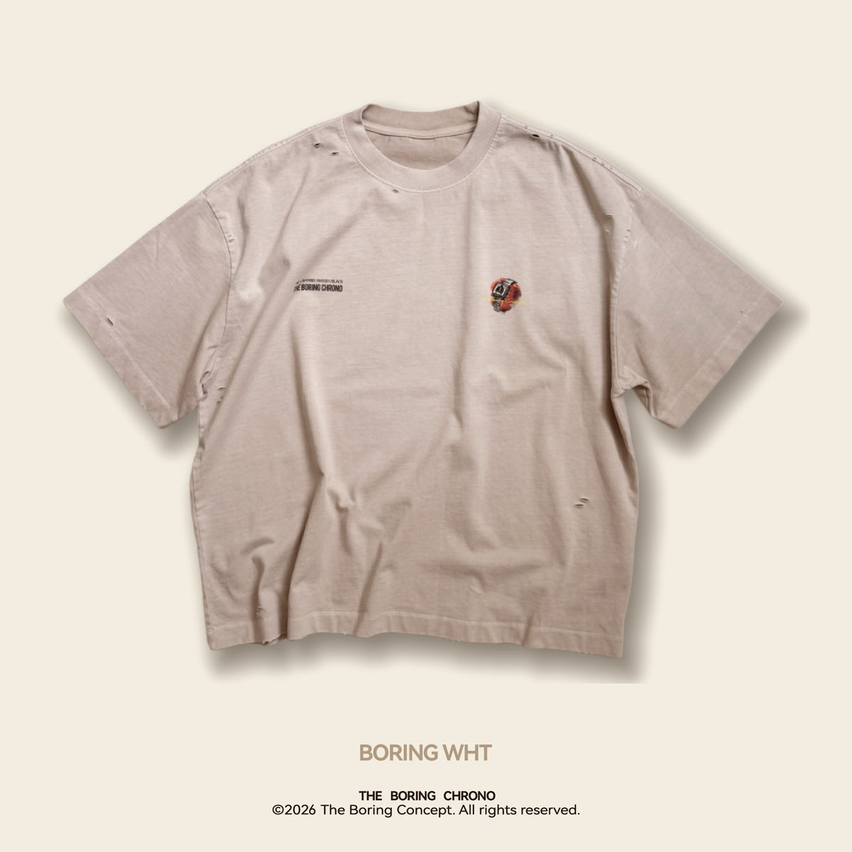 The Boring Chrono T shirt - The Boring Clothing