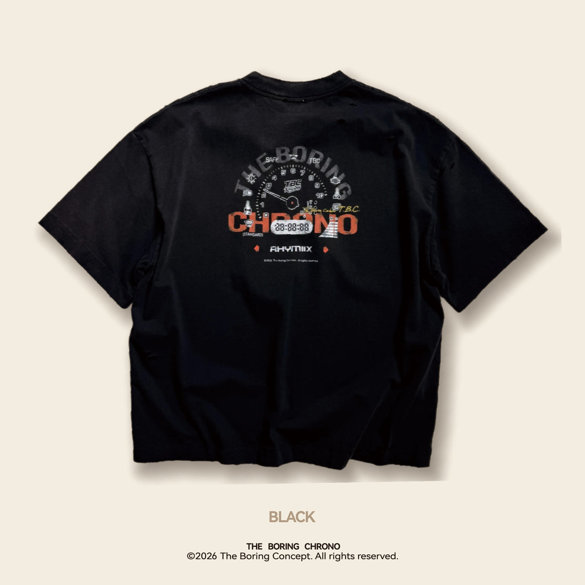 The Boring Chrono T shirt - The Boring Clothing