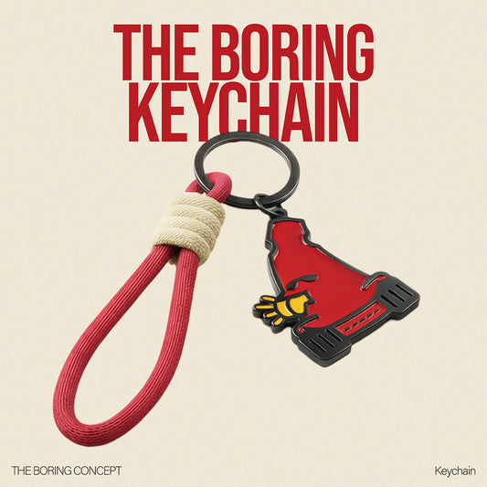 The Boring Concept X CoolCarShow Keychain