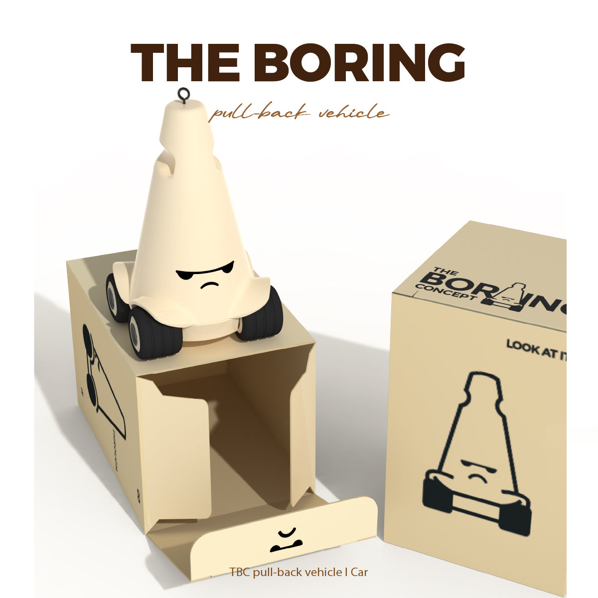 The Boring Pull Back Car