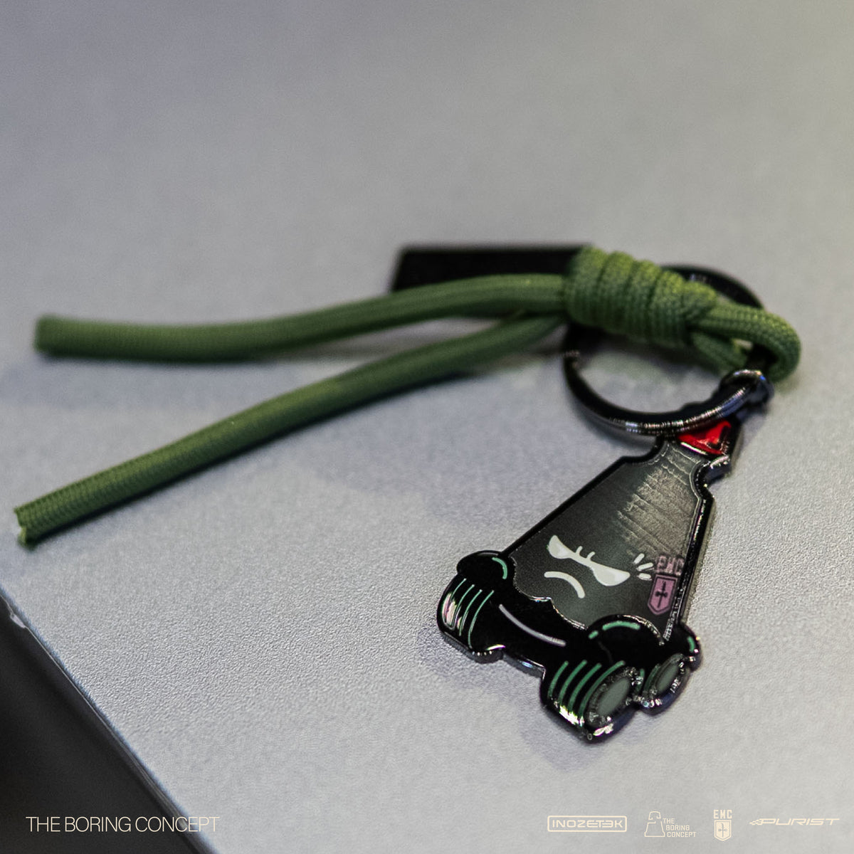 Empire Motor Club X The Boring Concept X INOZETEK X Purist Group Keychain