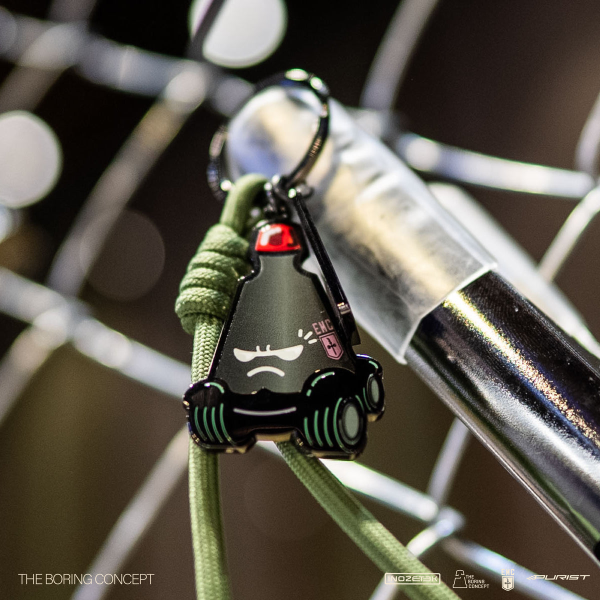Empire Motor Club X The Boring Concept X INOZETEK X Purist Group Keychain