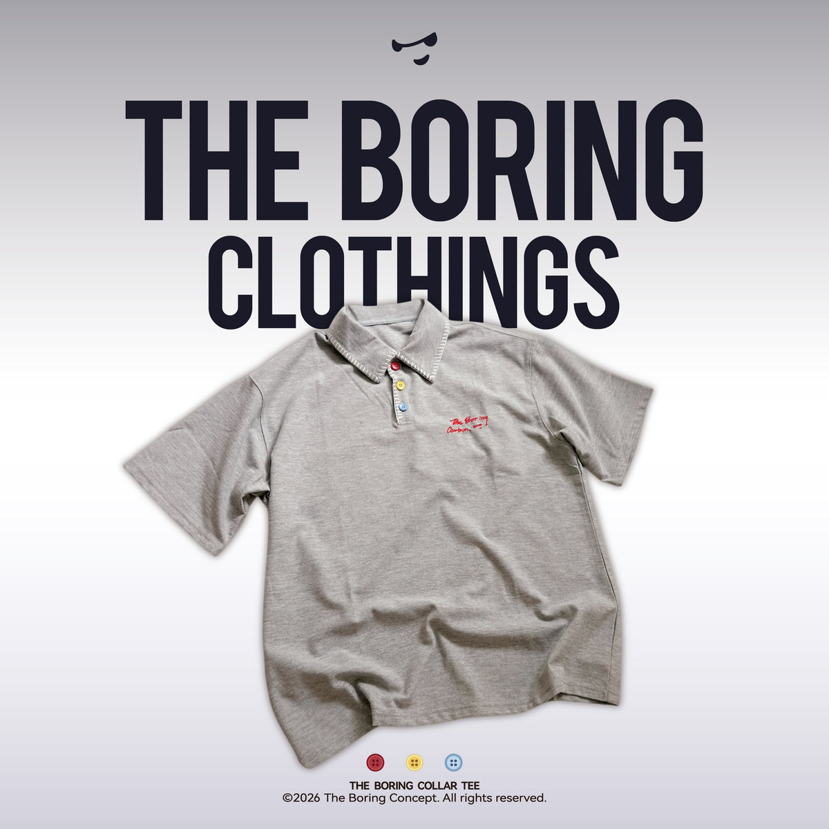 The Boring Collar Tee