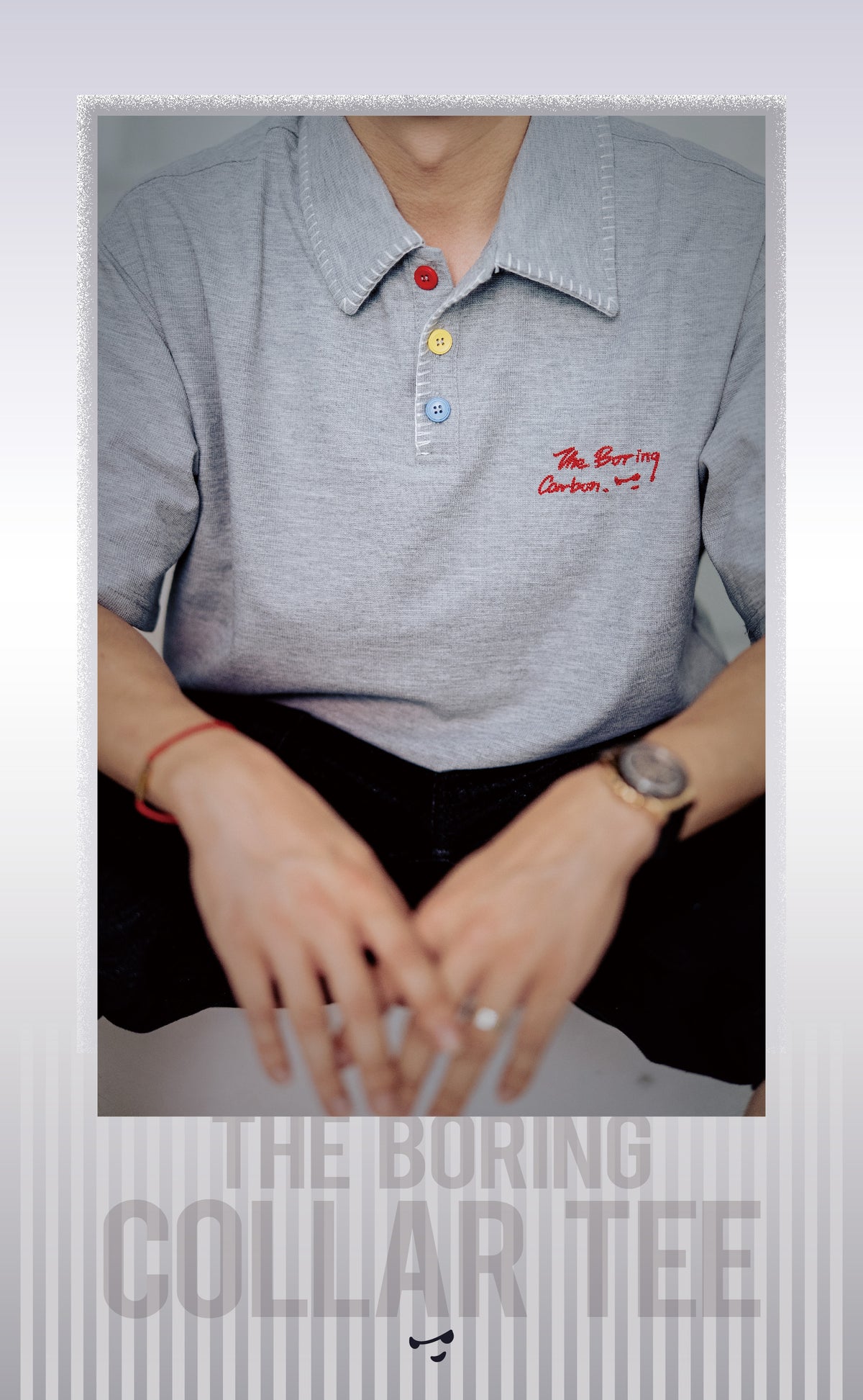 The Boring Collar Tee